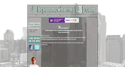 Desktop Screenshot of bryanmcwherter.com