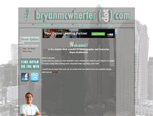 Tablet Screenshot of bryanmcwherter.com